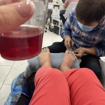 Highland Nails & Spa - Wine & toe polish change - Nail Salons Near Me - Austin, Texas Highland Nails & Spa - Wine & toe polish change - Nail Salons Near Me - Austin, Texas