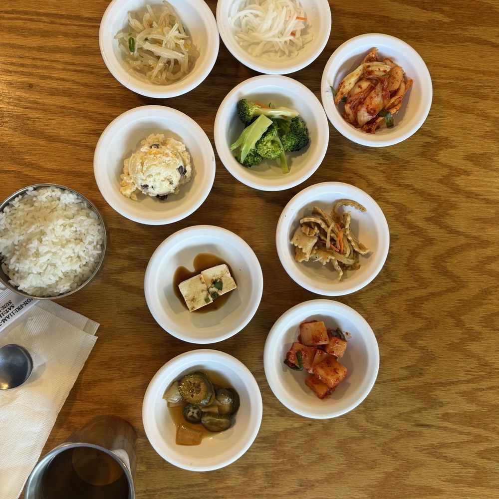 The Sister House - Ban Chan and rice - Korean Near Me - Hayward, California The Sister House - Ban Chan and rice - Korean Near Me - Hayward, California