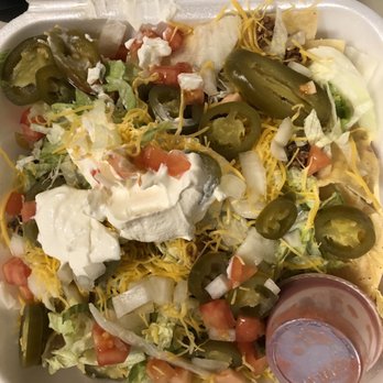 Bandito Burrito - Nachos supreme with beef and the works. - Mexican Near Me - Huntsville, Alabama Bandito Burrito - Nachos supreme with beef and the works. - Mexican Near Me - Huntsville, Alabama