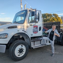 Easy CDL Truck Driving School - My photo with company truck
