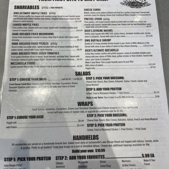 Dick's Wings & Grill - Nocatee - Menu - Chicken Wings Near Me - Ponte Vedra, Florida Dick's Wings & Grill - Nocatee - Menu - Chicken Wings Near Me - Ponte Vedra, Florida