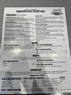 Menu photo 1 Dick's Wings & Grill - Nocatee Ponte Vedra, FL Menu photo 1 Dick's Wings & Grill - Nocatee Ponte Vedra, FL