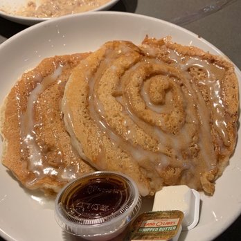 Rip Rap Roadhouse - Cinnamon roll pancakes - American Near Me - Dayton, Ohio