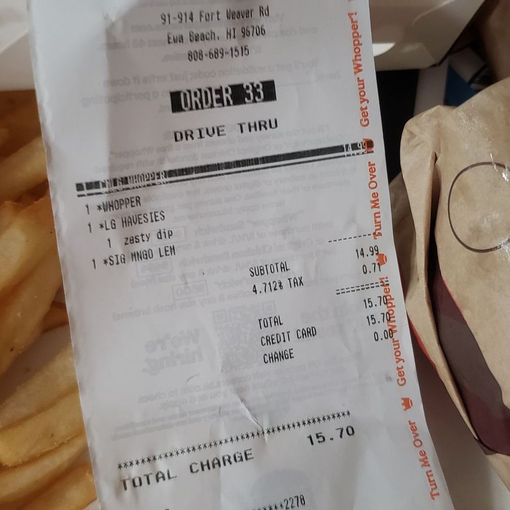 Missing my order