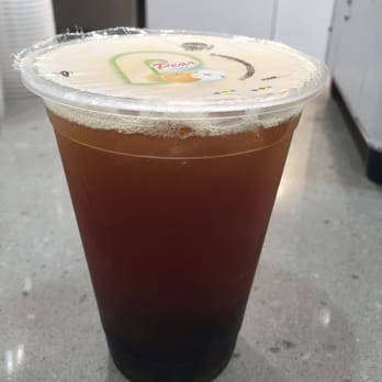 Bubble Boba - Pineapple Black Tea. TOO Sweet for me. - Coffee & Tea Near Me - Santa Monica, California