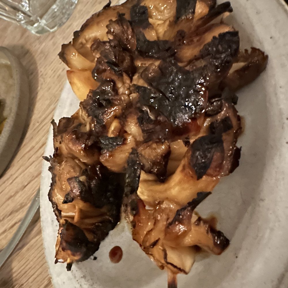 Bubala Spitalfields  - Charred oyster mushrooms - Vegetarian Near Me - London, XGL