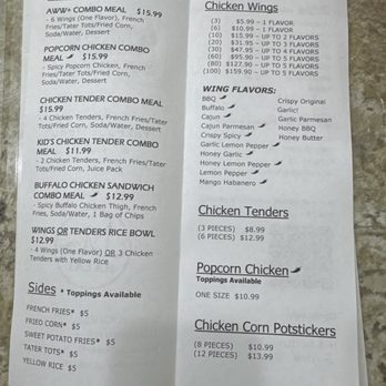 Adrienne’s Wild Wings - Fast Food Near Me - Hayward, California