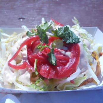 Off the Rez - Beef Indian Taco ($4.50) - Food Trucks Near Me - Seattle, Washington