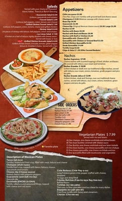 Menu photo 6 El Meson Shelbyville, IN