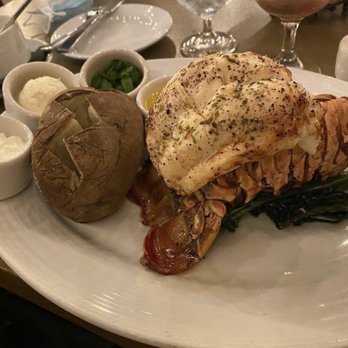 Lone Wolf Restaurant & Lounge - Lobster tail and baked potato - New American Near Me - Jackson, California Lone Wolf Restaurant & Lounge - Lobster tail and baked potato - New American Near Me - Jackson, California