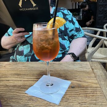 Mozambique - Aperol Spritz - Steakhouses Near Me - Laguna Beach, California Mozambique - Aperol Spritz - Steakhouses Near Me - Laguna Beach, California