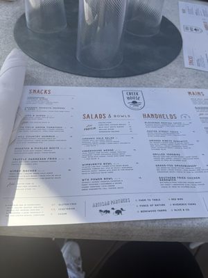 Menu photo 3 Creekhouse Kitchen & Bar Wimberley, TX