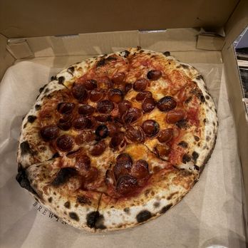 Third Window Brewing - Pepperoni pizza - Breweries Near Me - Santa Barbara, California