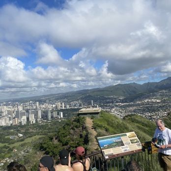 Diamond Head State Monument - Some clouds shielded the sun a little - Parks Near Me - Honolulu, Hawaii Diamond Head State Monument - Some clouds shielded the sun a little - Parks Near Me - Honolulu, Hawaii