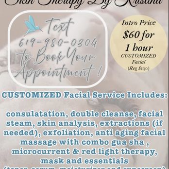 Skin Therapy by Kristina - Estheticians Near Me - La Mesa, California Skin Therapy by Kristina - Estheticians Near Me - La Mesa, California