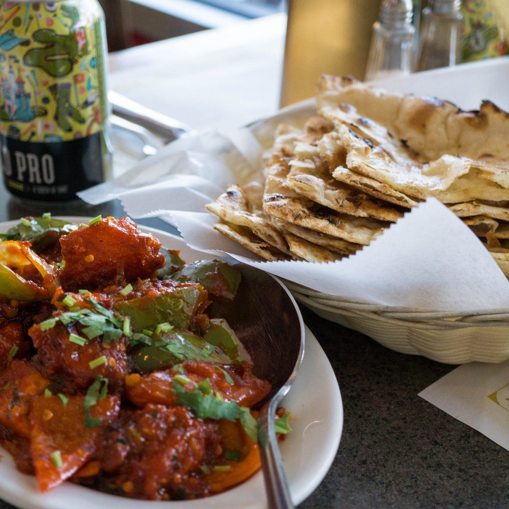 Kumari Restaurant - Chili Chicken with Naan - Indian Near Me - Baltimore, Maryland Kumari Restaurant - Chili Chicken with Naan - Indian Near Me - Baltimore, Maryland