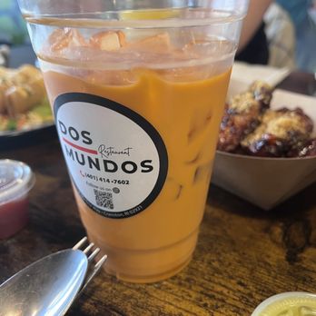 Dos Mundos Restaurant - MIGHTY Thai tea :):) - Asian Fusion Near Me - Cranston, Rhode Island Dos Mundos Restaurant - MIGHTY Thai tea :):) - Asian Fusion Near Me - Cranston, Rhode Island