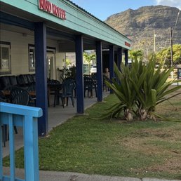 Exterior outside entrance of Kind Koffee - Lihue, Hawaii Exterior outside entrance of Kind Koffee - Lihue, Hawaii