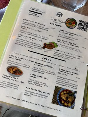 Menu photo 7 Thai Table Berkeley, CA Menu photo 7 Thai Table Berkeley, CA