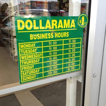 Dollarama - Store hours~ - Discount Store Near Me - Vancouver, British Columbia