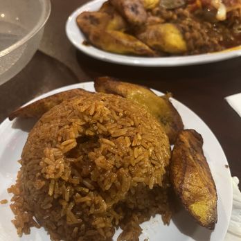 Ike's Cafe and Grill - Red Red and GH Jollof Rice Pan (Small) - African Near Me - Norcross, Georgia
