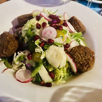Pier 115 - Greek Mediterranean Salad - Sports Bars Near Me - Edgewater, New Jersey
