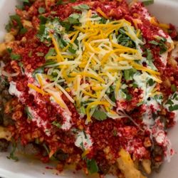 Taqueria El Taco Naco - Hot Cheetos fries