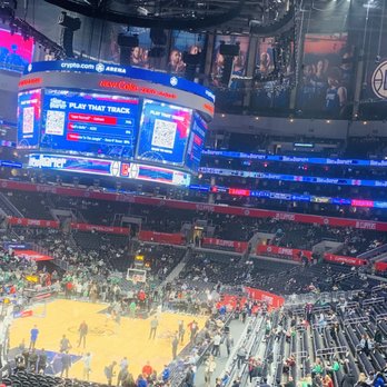 Crypto Arena - CELTS vs CLIPS - Stadiums & Arenas Near Me - Los Angeles, California