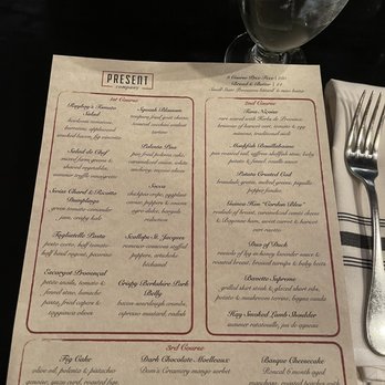 Present Company - Menu - New American Near Me - Simsbury, Connecticut Present Company - Menu - New American Near Me - Simsbury, Connecticut
