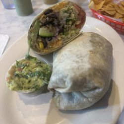 Bello’s Mexican Grill - Veggie Burrito. Yum!