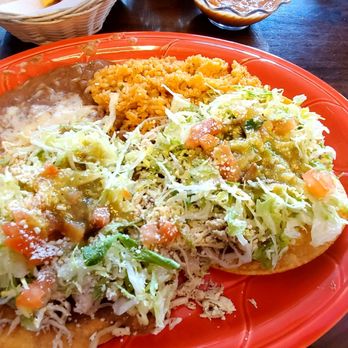 El Rosal - Tostadas plate - Mexican Near Me - Modesto, California El Rosal - Tostadas plate - Mexican Near Me - Modesto, California