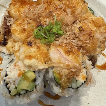 Hamachi Sushi Express - Baked shrimp roll - Sushi Bars Near Me - La Habra, California