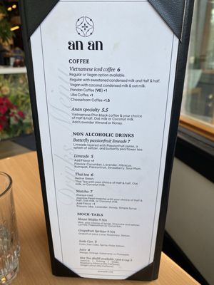 Menu photo 7 An An Portland, OR
