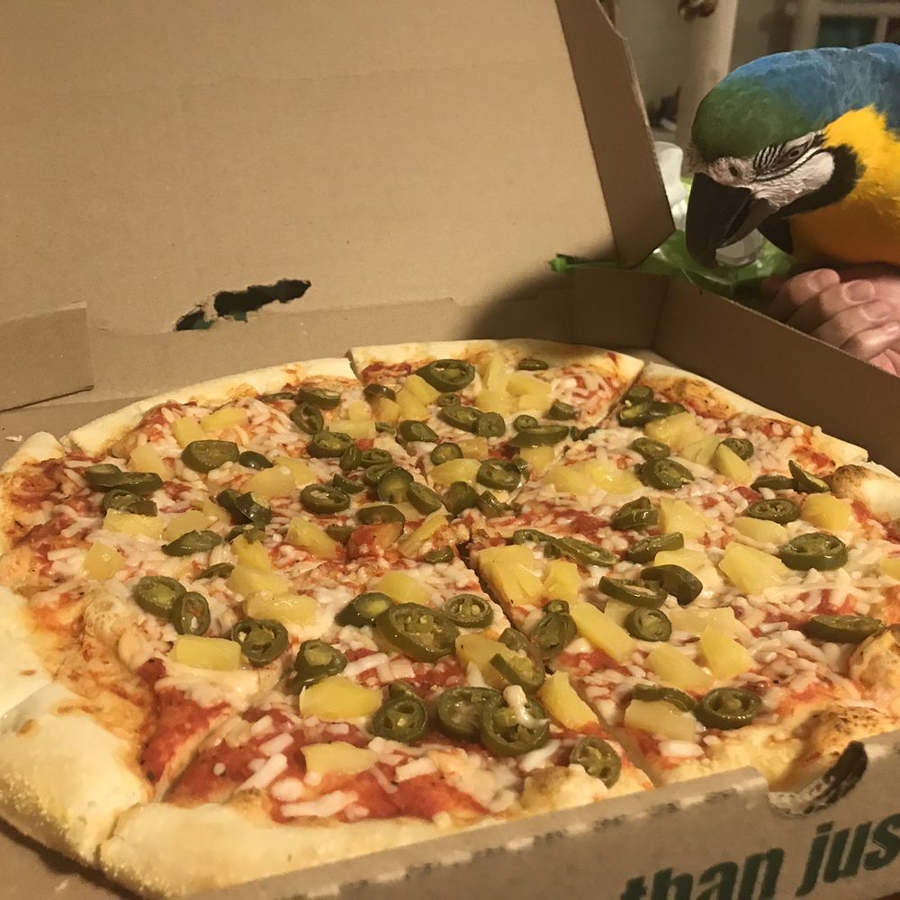 Slices - Sunshine checking out our yummy pizza - Pizza Near Me - Tempe, Arizona