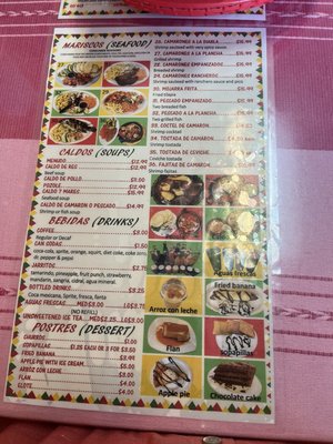 Menu photo 5 Taqueria H. Santoyo Red Oak, TX