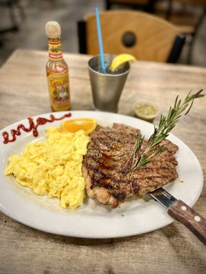 Chops & Eggs by null