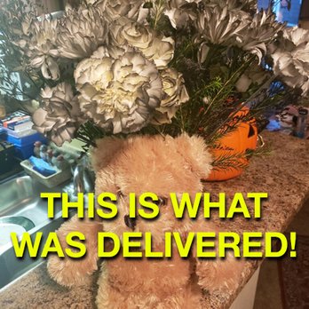 JackieJo Flowers - This was delivered. NOT. EVEN. CLOSE. would you spend $100 on this?? - Florists Near Me - San Diego, California JackieJo Flowers - This was delivered. NOT. EVEN. CLOSE. would you spend $100 on this?? - Florists Near Me - San Diego, California