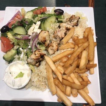 Village Grec - Chicken souvlaki - Greek Near Me - Montreal, Quebec Village Grec - Chicken souvlaki - Greek Near Me - Montreal, Quebec