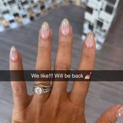 Milanie Nail Bar - Chrome ombré French