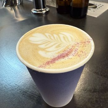HEX Coffee Kitchen & Natural Wines - Rose latte - Coffee Roasteries Near Me - Charlotte, North Carolina HEX Coffee Kitchen & Natural Wines - Rose latte - Coffee Roasteries Near Me - Charlotte, North Carolina