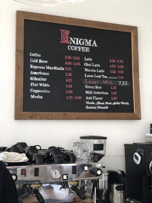 Menu photo 7 Enigma Coffee Los Angeles, CA