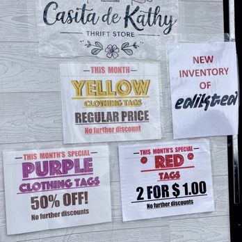 Casita De Kathy - Specials - Thrift Stores Near Me - San Clemente, California Casita De Kathy - Specials - Thrift Stores Near Me - San Clemente, California
