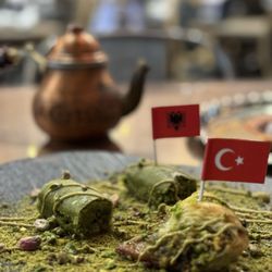 Galata Sweets - Pistachio Roll Tray