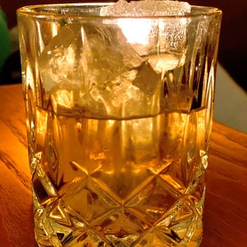 The Consulate - The Consulate Old Fashioned: Bourbon. Mezcal. Jasmin. Cherry bitter. - French Near Me - New York, New York The Consulate - The Consulate Old Fashioned: Bourbon. Mezcal. Jasmin. Cherry bitter. - French Near Me - New York, New York