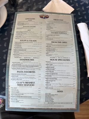 Menu photo 1 Fisherman's Wharf Galveston, TX Menu photo 1 Fisherman's Wharf Galveston, TX
