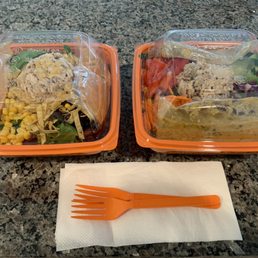 BBQ Chicken & Thai Chicken. BBQ Chicken & Thai Chicken.
