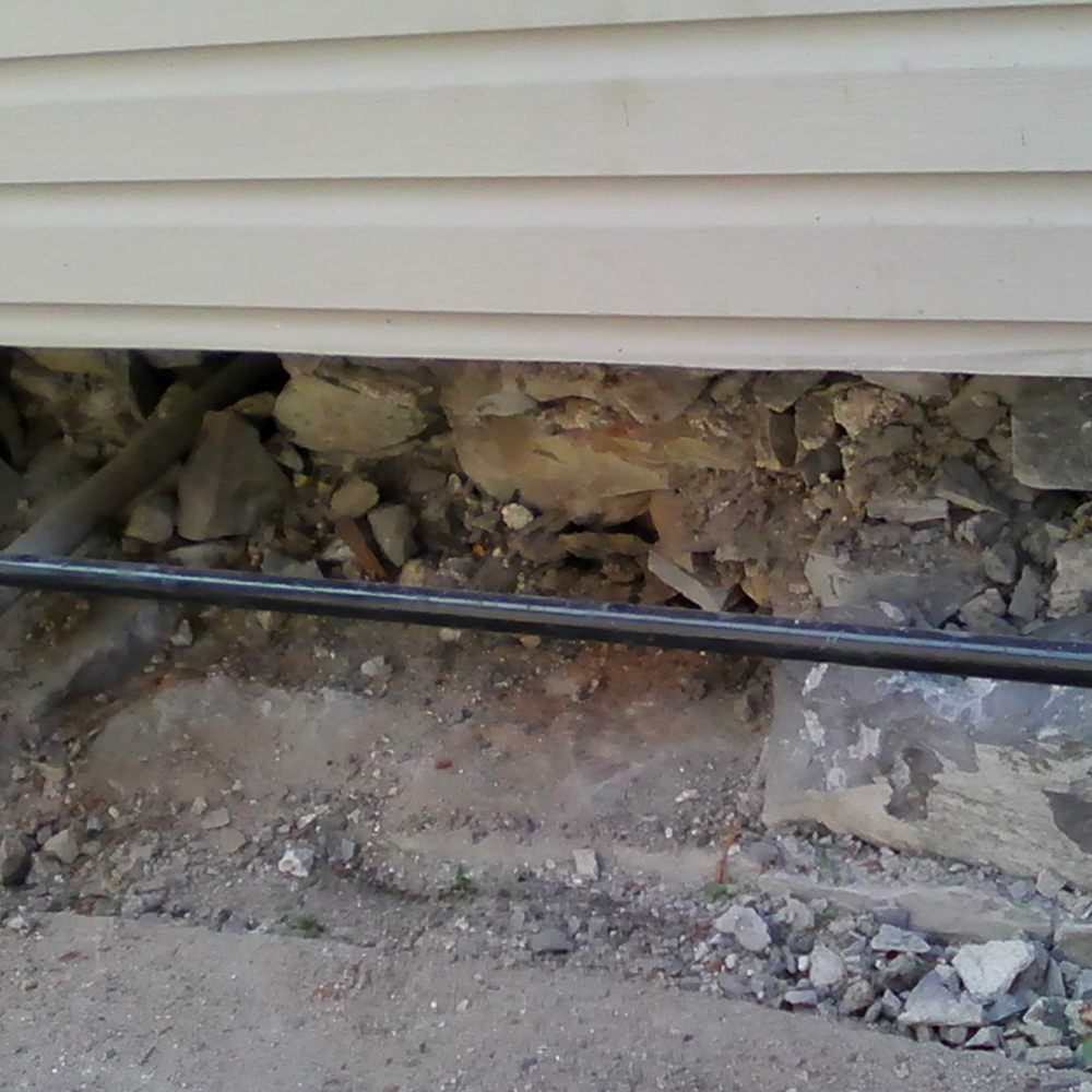 Burriss Masonry - Working around this gas line proved to be an extra challenge. - Masonry/Concrete Near Me - Kingston, Ontario Burriss Masonry - Working around this gas line proved to be an extra challenge. - Masonry/Concrete Near Me - Kingston, Ontario