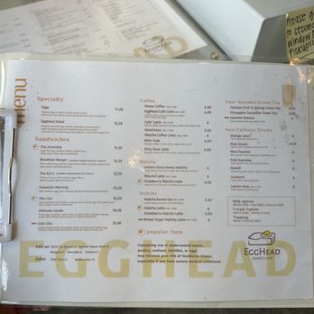 Egghead Sando Cafe - Menu October 2025 - Fast Food Near Me - Santa Clara, California Egghead Sando Cafe - Menu October 2025 - Fast Food Near Me - Santa Clara, California
