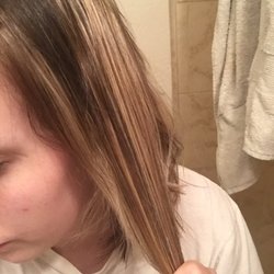 The Hair Co. - Before and after her magic!