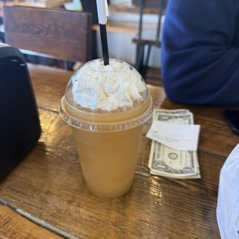 Whips Waffle - Butter Beer slushy - Waffles Near Me - St. Augustine, Florida
